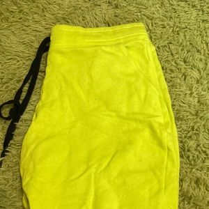lime green joggers